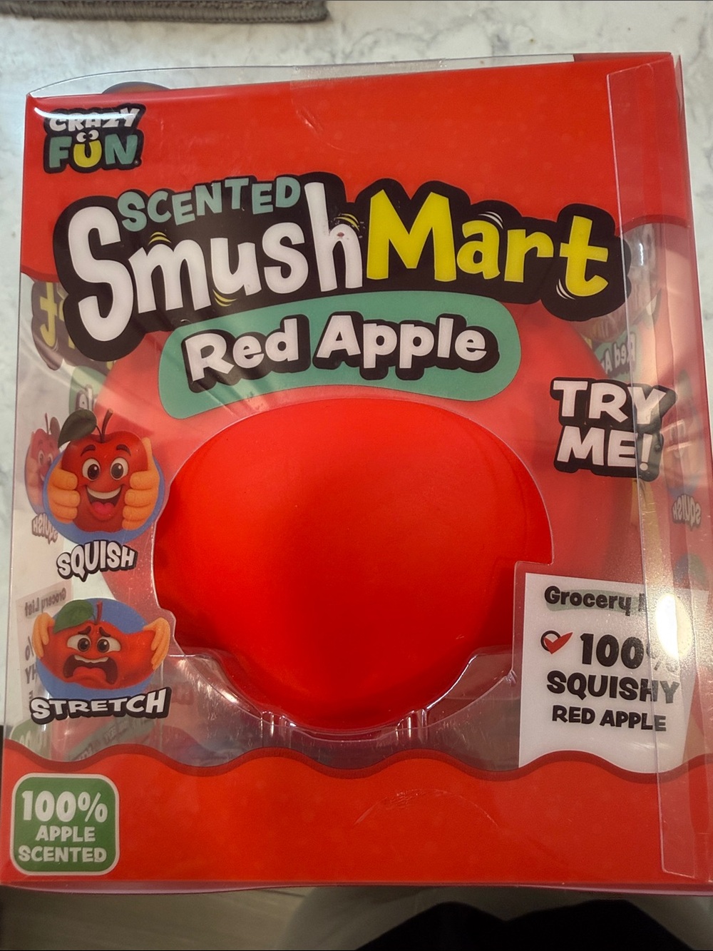SmashMart Scented Red Apple Squishy